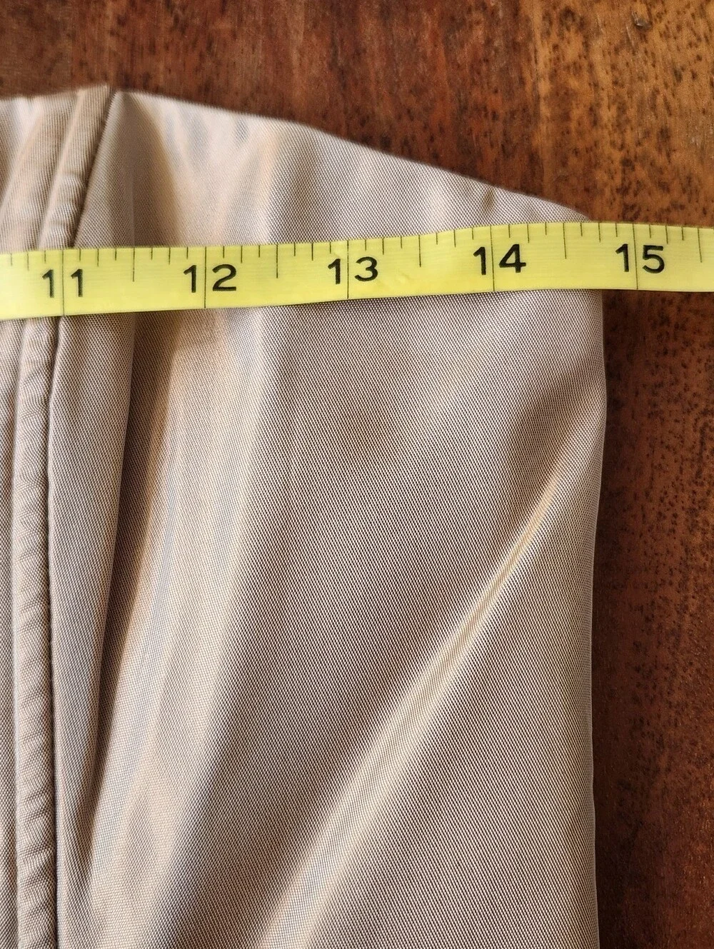 Jessica McClintock Strapless Metallic Taupe Taffeta Two-Piece Gown 4/6 VINTAGE
